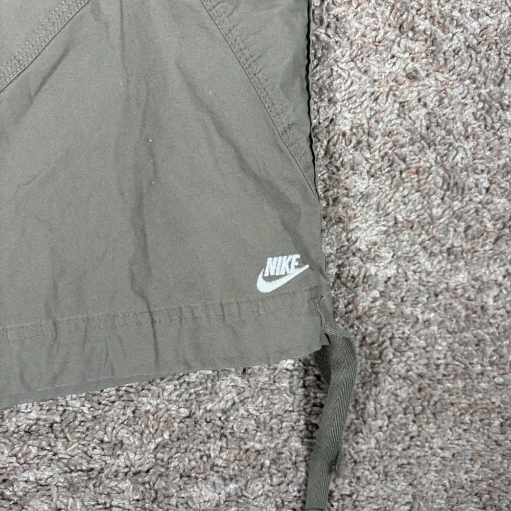 Nike‎ Mens Utility Shorts Olive Green Drawstring Cinch Hem 277453-900 Small